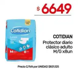 Nini Mayorista Cotidian protector diario clásico adulto oferta