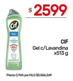 Nini Mayorista Cif gel c/lavandina oferta