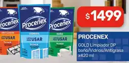 Nini Mayorista Procenex gold limpiador dp baño/vidrios/antigrasa oferta