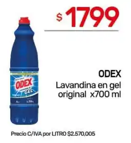 Nini Mayorista Odex lavandina en gel original oferta