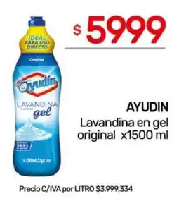 Nini Mayorista Ayudin lavandina en gel original oferta
