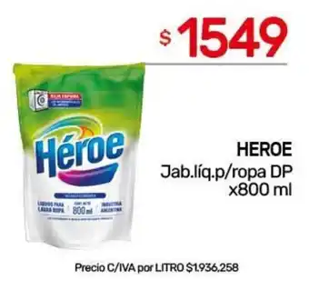 Nini Mayorista Heroe jab.líq.p/ropa dp oferta