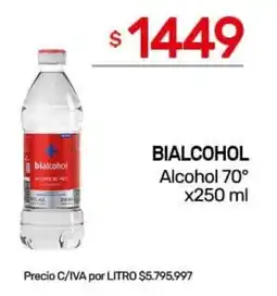 Nini Mayorista Bialcohol alcohol 70° oferta