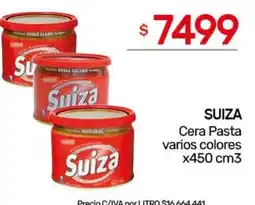 Nini Mayorista Suiza cera pasta varios colores oferta