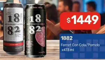 Nini Mayorista 1882 fernet con cola/pomelo oferta