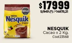 Diarco Nestlé nesquik cacao oferta