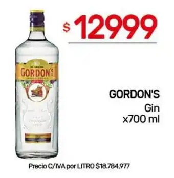 Nini Mayorista Gordon's Gin oferta