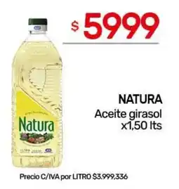 Nini Mayorista Natura aceite girasol oferta