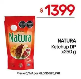 Nini Mayorista Natura ketchup dp oferta