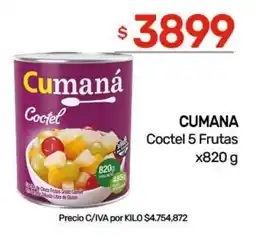 Nini Mayorista Cumaná coctel 5 frutas oferta