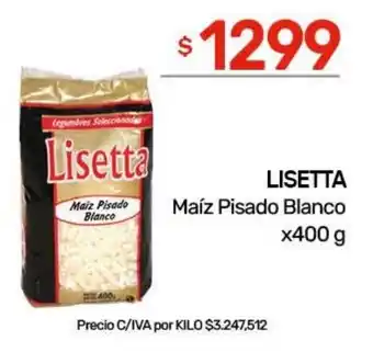 Nini Mayorista Lisetta maíz pisado blanco oferta