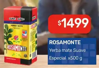 Nini Mayorista Rosamonte yerba mate suave oferta