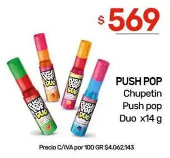 Nini Mayorista Push pop chupetin push pop duo oferta