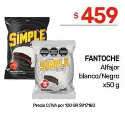 Nini Mayorista Simple fantoche alfajor blanco/negro oferta
