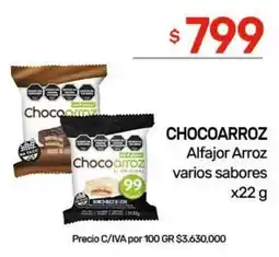 Nini Mayorista Chocoarroz alfajor arroz varios sabores oferta