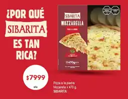 Nini Mayorista Sibarita pizza a la piedra mozzarella oferta