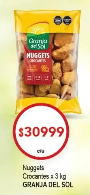 Nini Mayorista Granja del sol nuggets crocantes oferta
