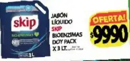 Supermercados Caracol Skip jabón líquido oferta