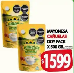 Supermercados Caracol Cañuelas mayonesa oferta