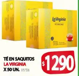 Supermercados Caracol La virginia té en saquitos oferta