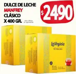 Supermercados Caracol Manfrey dulce de leche clásico oferta