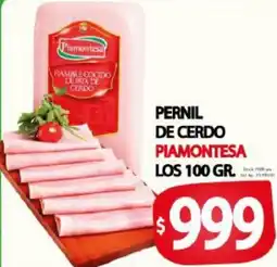 Supermercados Caracol Piamontesa pernil de cerdo oferta