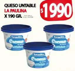 Supermercados Caracol La paulina queso untable oferta