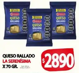 Supermercados Caracol La serenisima queso rallado oferta