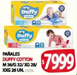 Supermercados Caracol Duffy cotton pañales oferta