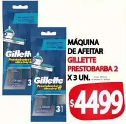 Supermercados Caracol Gillette maquina de afeitar prestobarba 2 oferta