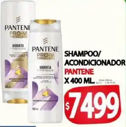 Supermercados Caracol Pantene shampoo acondicionador oferta