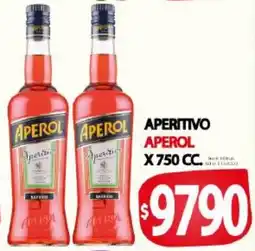 Supermercados Caracol Aperol aperitivo oferta