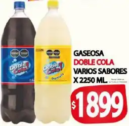 Supermercados Caracol Doble cola gaseosa varios sabores oferta