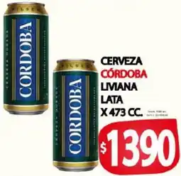 Supermercados Caracol Cerveza cordoba liviana oferta