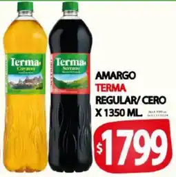 Supermercados Caracol Terma amargo regular/cero oferta