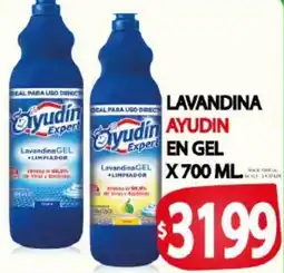 Supermercados Caracol Ayudin lavandina gel oferta