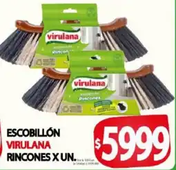 Supermercados Caracol Virulana escobillón rincones oferta
