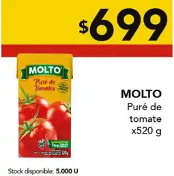 Nini Mayorista Molto puré de tomate oferta