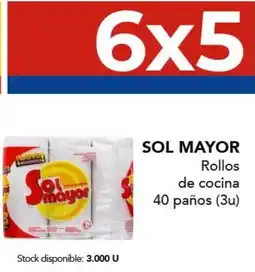 Nini Mayorista Sol mayor rollos de cocina oferta