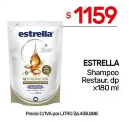 Nini Mayorista Estrella shampoo restaur. dp oferta