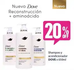 Nini Mayorista Dove reconstrucción + aminoácido oferta