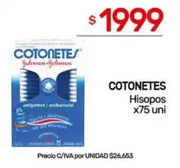 Nini Mayorista Cotonetes hisopos oferta