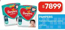 Nini Mayorista Pampers pañales supersec varios oferta