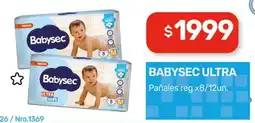 Nini Mayorista Babysec pañales ultra soft oferta