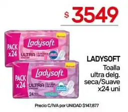 Nini Mayorista Ladysoft toalla ultra delg. seca/suave oferta