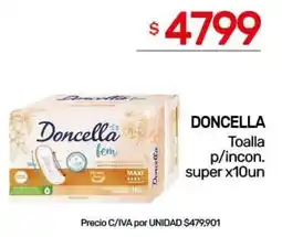 Nini Mayorista Doncella toalla p/incon. super oferta