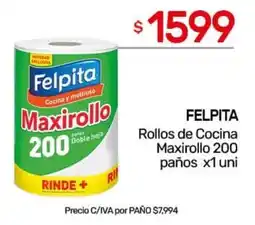 Nini Mayorista Felpita rollos de cocina maxirrollo oferta