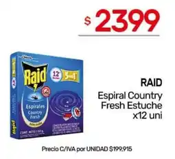 Nini Mayorista Raid espirales country fresh oferta