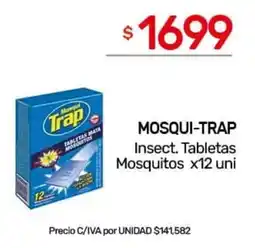 Nini Mayorista Mosqui-trap insect. tabletas mosquitos oferta