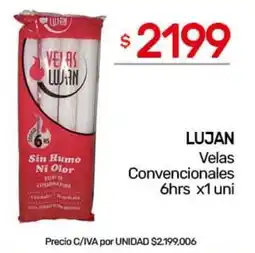 Nini Mayorista Lujan velas convencionales oferta